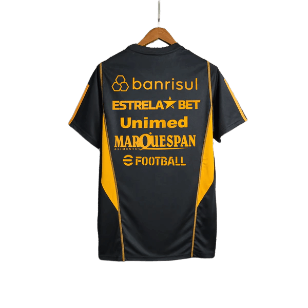 Internacional 23/24 Training Jersey - Black - All Sponsors - Fan Version