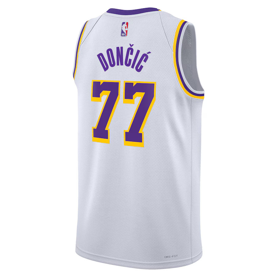 Luka DonÄić - Los Angeles Lakers Association Edition 2024 NBA Jersey - White - Unisex