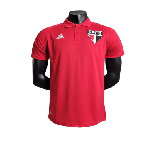 Sao Paulo 23/24 Polo Edition Jersey - Red - Fan Version