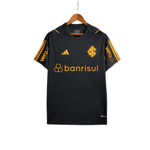 Internacional 23/24 Training Jersey - Black - All Sponsors - Fan Version