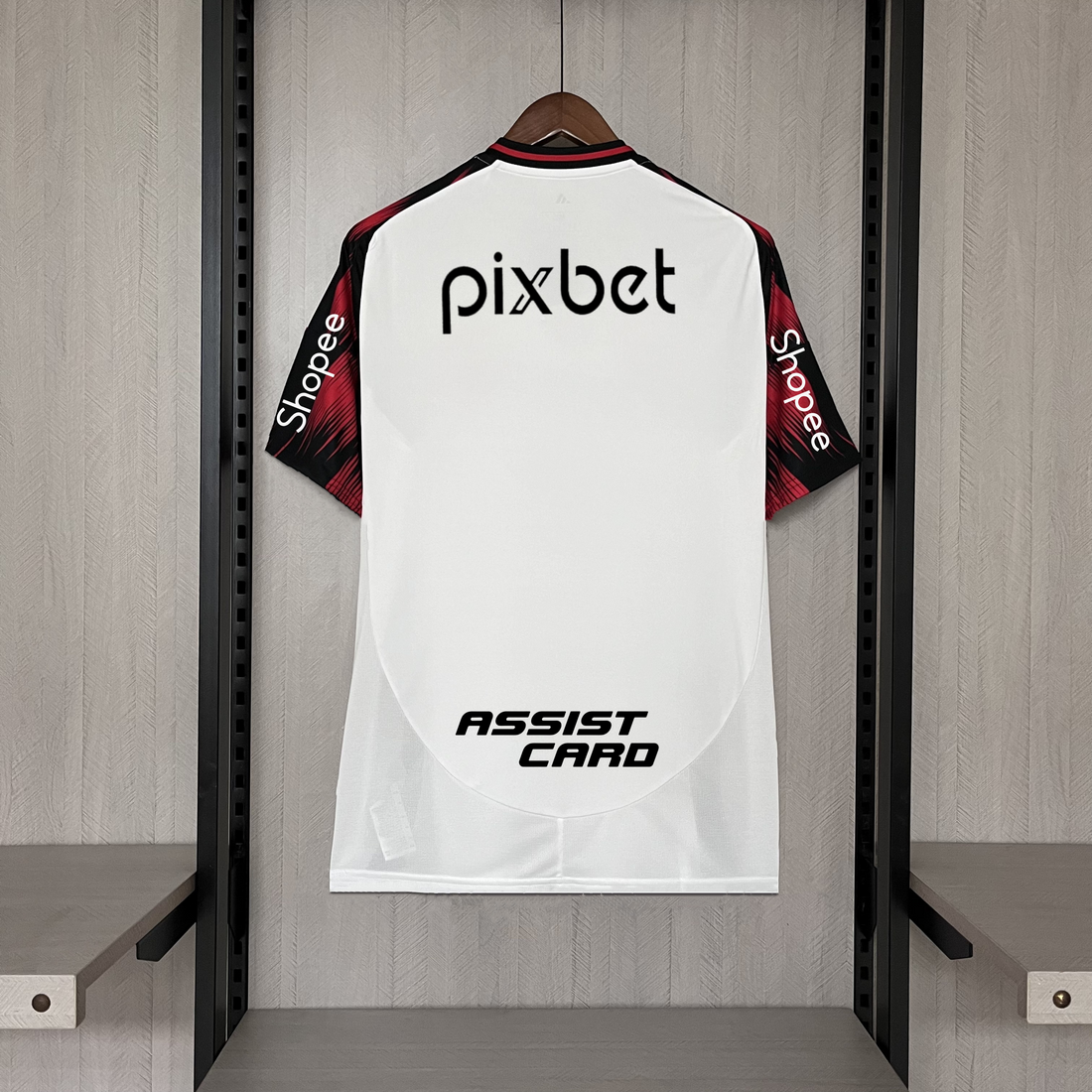 Flamengo 25/26 Away Jersey - All Sponsors - Fan Version