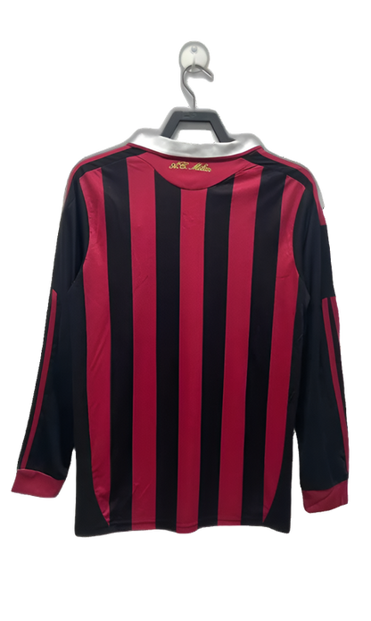 AC Milan 09/10 I Home Jersey - Long Sleeve Retro Version