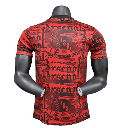 Arsenal 25/26 Training Jersey - Dark Red - Player Version