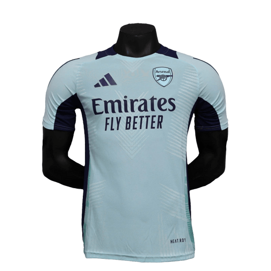 Arsenal 24/25 Pre-Match Jersey - Light Blue - Player Version