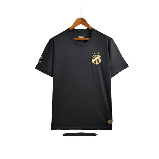 Santos 25/26 Commemorative Edition Jersey - Black - Fan Version