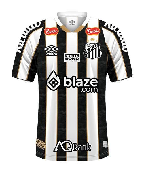 Santos 24/25 II Away Jersey - All Sponsors - Fan Version