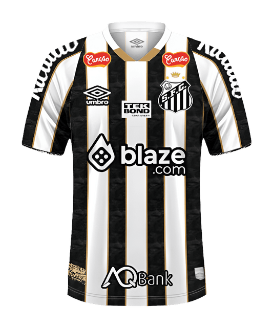 Santos 24/25 II Away Jersey - All Sponsors - Fan Version