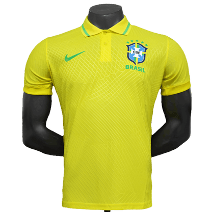 Brazil 25/26 Polo Edition Jersey - Yellow - Player Version