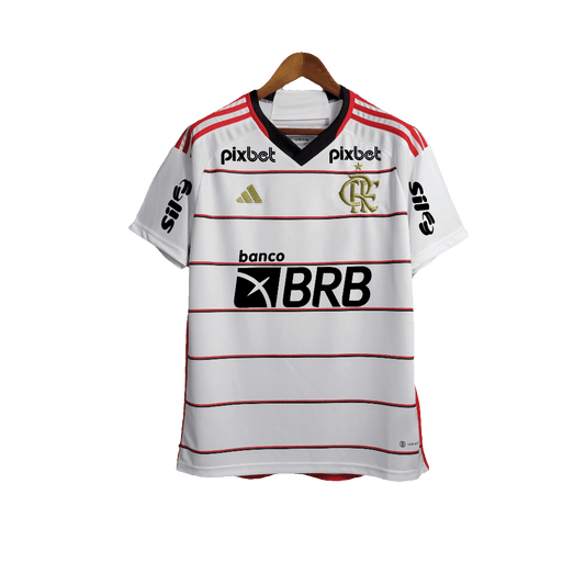 Flamengo 23/24 II Away Jersey - All Sponsors - Fan Version