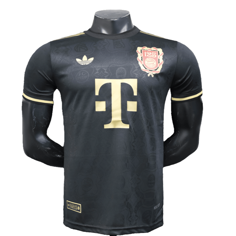 Bayern Munich 25/26 125th Anniversary Edition Jersey - Black - Player Version