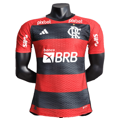 Flamengo 23/24 I Home Jersey - All Sponsors - Player Version