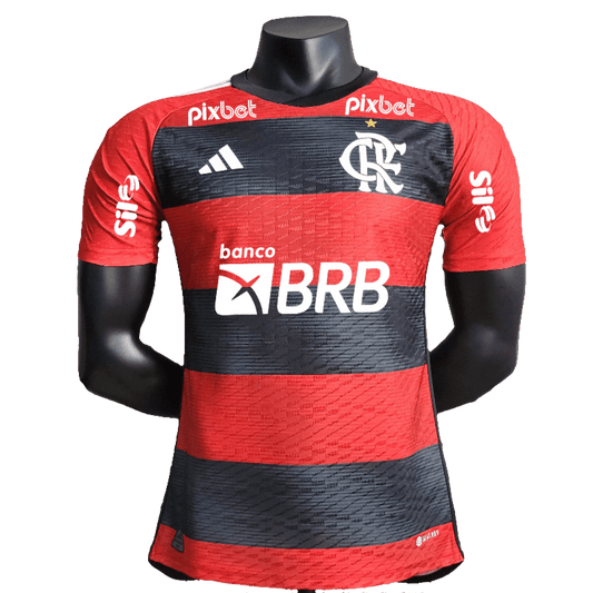 Flamengo 23/24 I Home Jersey - All Sponsors - Player Version