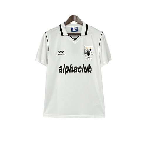 Santos 2001 I Home Jersey - Retro Version