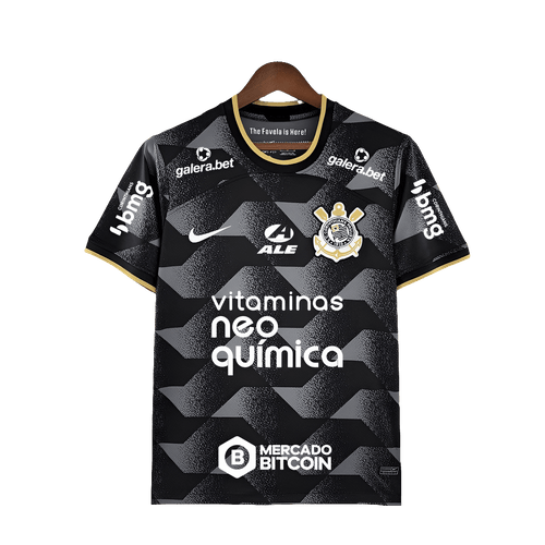 Corinthians 22/23 II Away Jersey - All Sponsors - Fan Version