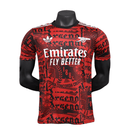 Arsenal 25/26 Training Jersey - Dark Red - Player Version
