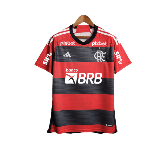 Flamengo 23/24 I Home Jersey - All Sponsors - Fan Version