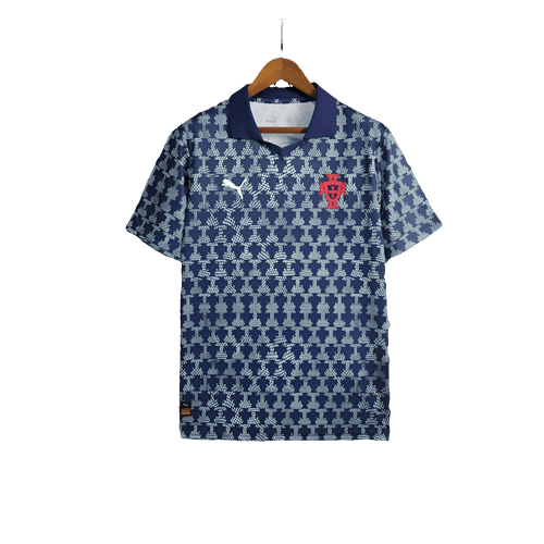 Portugal 25/26 Training Jersey - Navy Blue - Fan Version