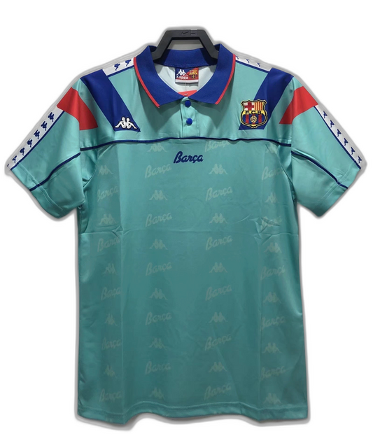 Barcelona 92/95 Light Blue Jersey - Retro Version