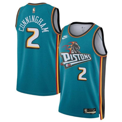 Cade Cunningham Detroit Pistons Unisex 2023 NBA Jersey Teal - Classic Edition