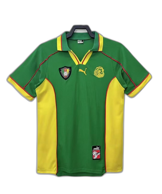 Cameroon 1998 I Home Jersey - Retro Version