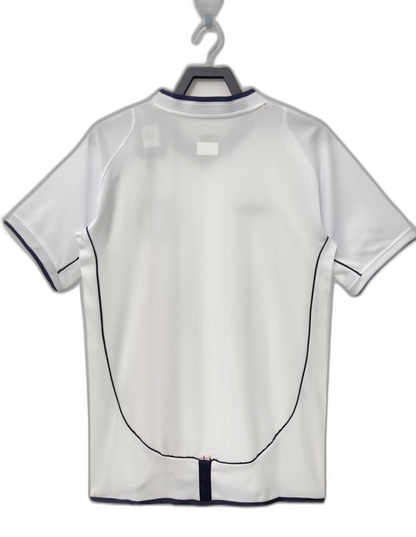 England 2002 I Home Jersey - Retro Version