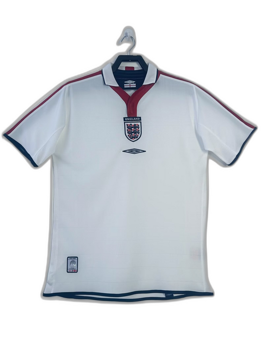 England 2004 I Home Jersey - Retro Version