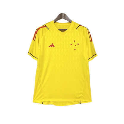 Cruzeiro 24/25 Goalkeeper Jersey - Yellow - Fan Version