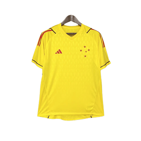 Cruzeiro 24/25 Goalkeeper Jersey - Yellow - Fan Version