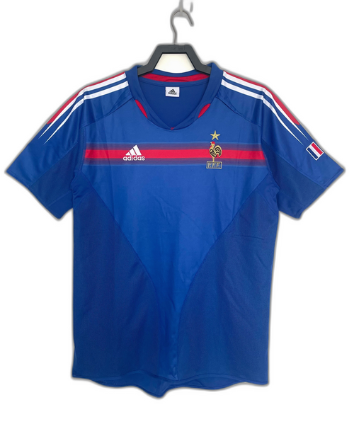 France 2004 I Home Jersey - Retro Version
