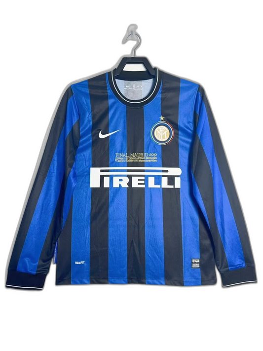 Inter Milan 2010 I Home Jersey - Long Sleeve Retro Version