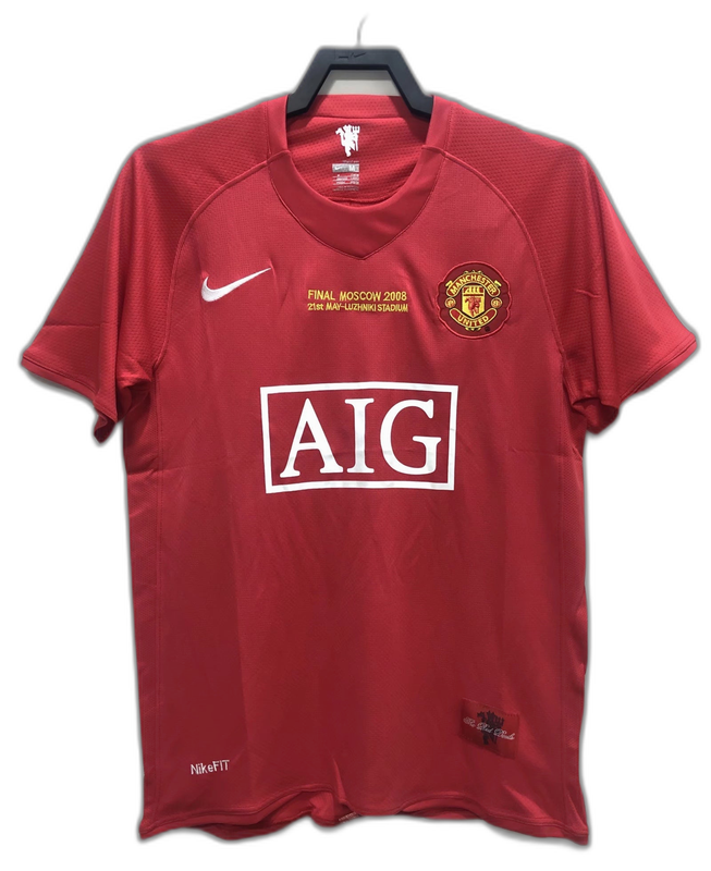 Manchester United 07/08 I Home Jersey - Retro Version