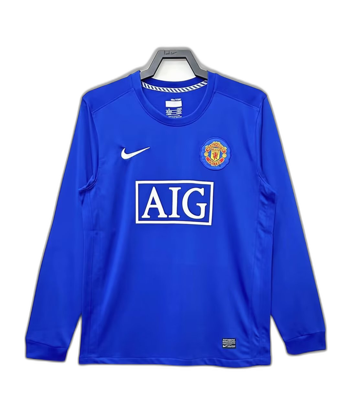 Manchester United 08/09 III Third Jersey - Long Sleeve Retro Version