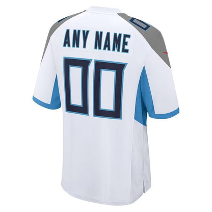 Tennessee Titans - Custom NFL Game Jersey - White